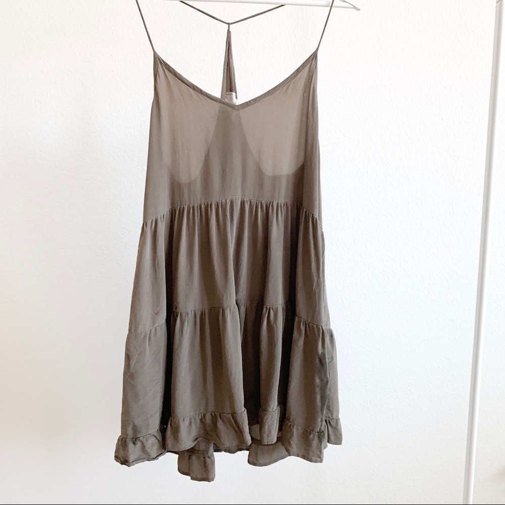 New Acacia Swim 100% Silk Dress in Opihi.